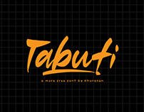 Tabuti free font for commercial use