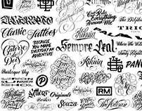 LOGOS & LETTERING COLLECTION #02