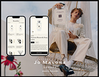 Jo Malone London Website Redesign