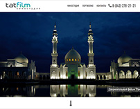 TatFilm - film studio portfolio landing page