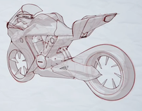 HONDA V4 Concept Bike - Vintage Productions