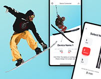 Mobile app for next-gen skis and snowboards