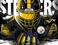 Steelers Gameday Poster Series 2023 • Patriots