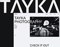 Tayka Photography | Website Design