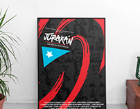 JURAKÁN (poster design + promo materials)