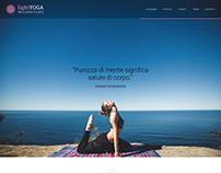 LightYoga Wellness Studio - website