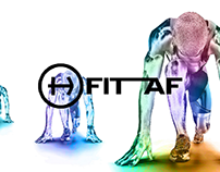 Fit AF Fitness Naming, Strategy, Identity & Packaging
