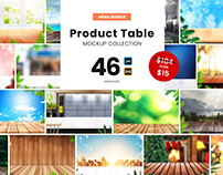 46 Background Tabletop Mockups | MEGA BUNDLE