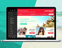 Unlimited Reisen – Web Design