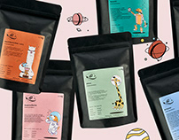 42 coffee - packaging illustration