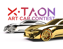 X-TAON Art Car Contest Identity