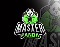Master Panda Esport Logo Template