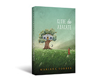 Book cover design of "Clube do abacate"