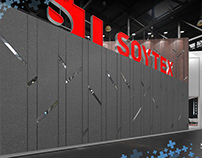Design project of the exhibition stand of the SOYTEX