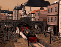 Projet époque Révolution industriel: Locomotive