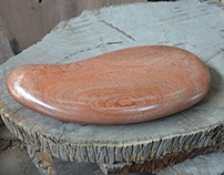 Wooden Pebble