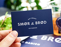 Smør & Brød - Danish restaurant identity