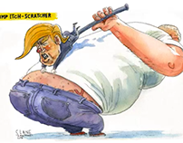 The Trump Bum Scratcher Animation