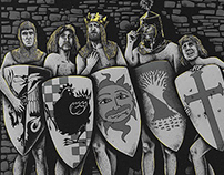 The Full Monty Python and the Holy Grail Poster