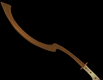 3D Sword: Egyptian Khopesh