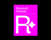 Diamond Grotesk Typeface | Type & Editorial Specimen