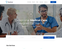 Medical Care - Website UI