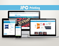 JPC - Printing & Personalised Gifts - Website Design