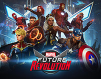 Marvel Future Revolution - PC & Mobile Web UI/UX