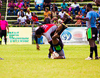 Dragons rugby match