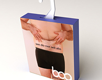 Men's underwear packaging