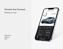 Porsche Car Connect (redesign concept)
