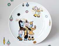 Agami Ceramics x Katya Dorokhina New Year Collection
