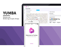 Yumba - App and Website Graphic Design Project