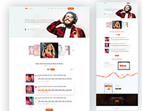 Soundcloud Website Home Page [Redesign Concept]