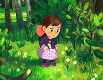 Illustrations for a short fairy tale