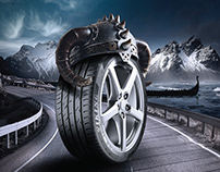Viking Tire Retouch