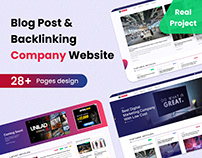 Blog Post & SEO Backlinking Website Design