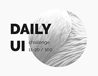 Daily UI Challenge l Part 2