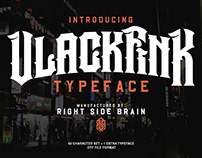 VlackFink Typeface