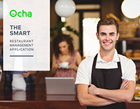 Ocha Logo Design - The Smart Restaurant Management APP