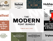 The Modern Font Bundle