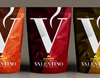 Valentino's Coffee Packaging
