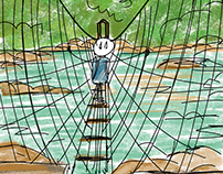 An Illustrated Trek | Living Root Bridges, Meghalaya