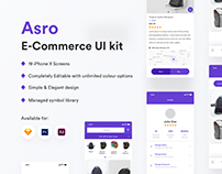 Asro E-Commerce APP UI Kit