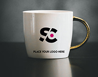 FREE Mug Logo Mockup