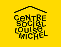 Louise Michel Social Centre - Visual identity