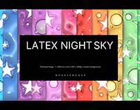 Latex Night Sky - Mobile Wallpaper