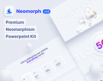 Free Neomorph Powerpoint Template