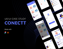 UI Case Study - CONNECTT University App