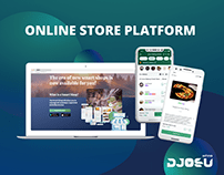 Online shopping platform for stores (web&app)